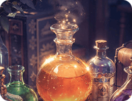 魔法の薬